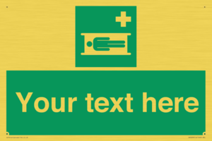 Custom Stretcher Sign